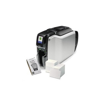 Zebra ZC300, 12 dots/mm (300 dpi), USB, Ethernet, display, CardStudio