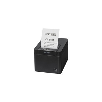 Citizen CT-E601, USB, USB Host, BT, 8 dots/mm (203 dpi), cutter, black