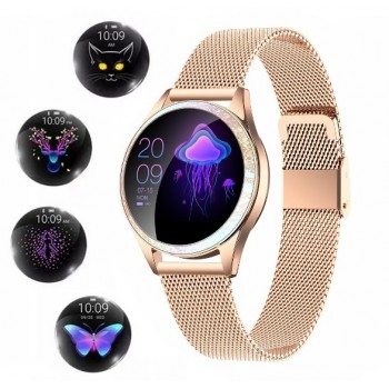 Smartwatch Oro Smart Crystal Gold