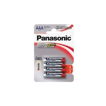 PANASONIC Alkalické baterie Everyday Power LR03EPS/4BP AAA 1,5V (Blistr 4ks)