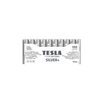 TESLA BATTERIES AAA SILVER+ 10 MULTIPACK ( LR03 / SHRINK 10 PCS )