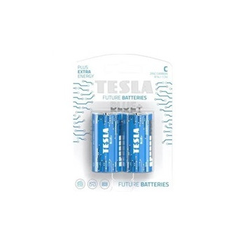 TESLA BATTERIES C BLUE+ ( R14 / BLISTER FOIL 2 PCS)