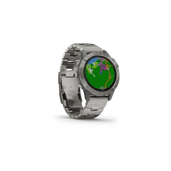 Garmin GPS sportovní hodinky fenix6 PRO Sapphire, Titanium/Titanium Band (MAP/Music)