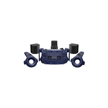 HTC Vive Pro Full kit brýle pro virtuální realitu, 2x 1440x1600px, 90Hz, FOV 110°, modrá