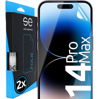 smart engineered 2x3D Screen Protector for Apple iPhone 14 Pro Max transparent