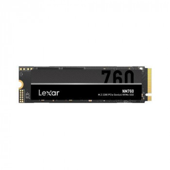 SSD LEXAR NM760 1TB M.2 PCIE NVMe 3D TLC Write speed 4500 MBytes/sec Read speed 5300 MBytes/sec TBW 1000 TB MTBF 1500000 hours L