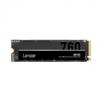 SSD LEXAR NM760 512GB M.2 PCIE NVMe 3D TLC Write speed 4000 MBytes/sec Read speed 5300 MBytes/sec TBW 500 TB MTBF 1500000 hours 