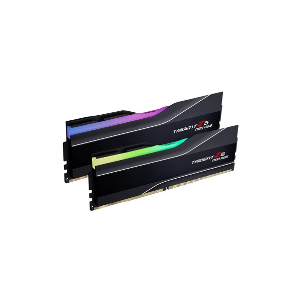 G.SKILL TRIDENT NEO AMD RGB DDR5 2X32GB 6000MHZ CL32 EXPO BLACK F5-6000J3238G32GX2-TZ5NR G.SKILL TRIDENT NEO AMD RGB DDR5 2X32GB 6000MHZ CL32 EXPO BLACK F5-6000J3238G32GX2-TZ5NR