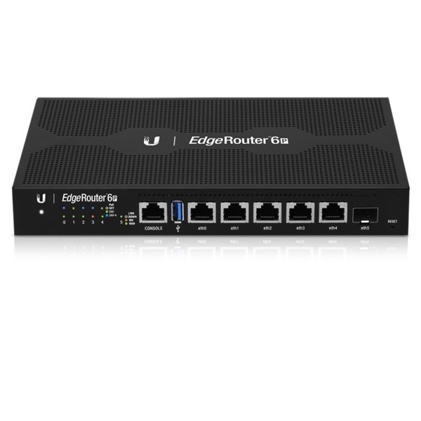 Router 5x1GbE 1xSFP PoE ER-6P-EU Router 5x1GbE 1xSFP PoE ER-6P-EU