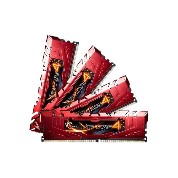 G.Skill DDR4 32GB 2666-15 Ripjaws 4 Red Quad G.Skill DDR4 32GB 2666-15 Ripjaws 4 Red Quad