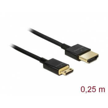 Kabel HDMI(M)-HD MI MINI(M) 0.25M 4