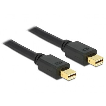 Kabel displayport MINI M/M 20 PIN V1.2 0.5M 4K czarny