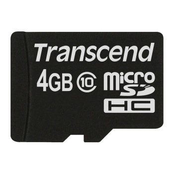 Transcend microSD 4GB Cl10SDHC