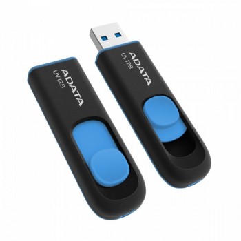 Pendrive DashDrive UV128 64GB USB 3.2 Gen1 czarno - niebieski