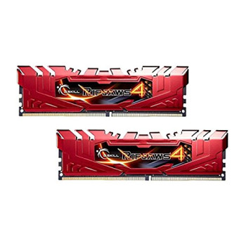 G.Skill DDR4 8GB 2666 Kit Red F4-2666C15D-8GRR - Ripjaws 4