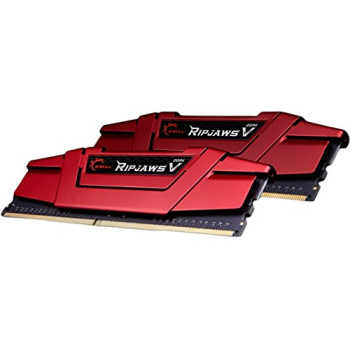 G.Skill DDR4 16GB 2666 Kit Red, F4-2666C15D-16GVR, Ripjaws V