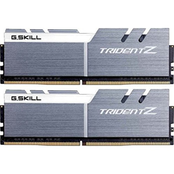 G.Skill Trident Z srebrny/biały DIMM Kit 32GB, DDR4-3200, CL14-14-14-34 ( F4-3200C14D-32GTZSW)