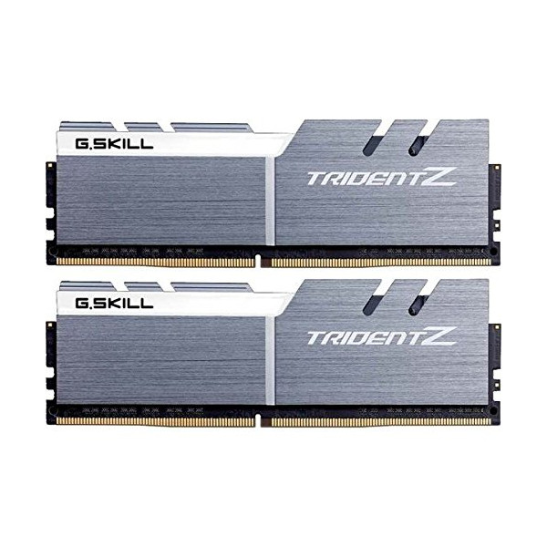 G.Skill Trident Z srebrny/biały DIMM Kit 32GB, DDR4-3200, CL14-14-14-34 ( F4-3200C14D-32GTZSW) G.Skill Trident Z srebrny/biały DIMM Kit 32GB, DDR4-3200, CL14-14-14-34 ( F4-3200C14D-32GTZSW)