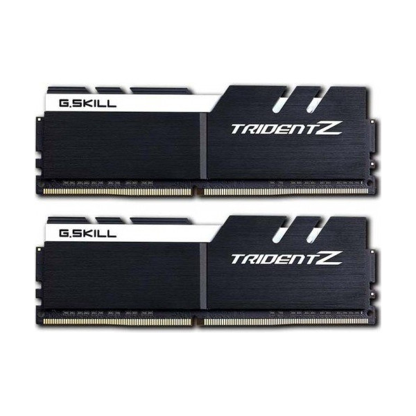 G.Skill Trident Z czarny/biały DIMM Kit 16GB, DDR4-3200, CL14-14-14-34 (F4-3200C14D-16GTZKW) G.Skill Trident Z czarny/biały DIMM Kit 16GB, DDR4-3200, CL14-14-14-34 (F4-3200C14D-16GTZKW)