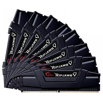 G.Skill DDR4 64 GB 3200-CL14 - Quad-Kit - Ripjaws V - black