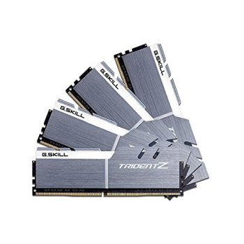 G.Skill DDR4 32 GB 4133-CL19 - Quad-Kit - Trident Z Silver/White
