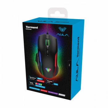 Mysz dla graczy Torment Gaming (z podświetleniem RGB i pamięcią)