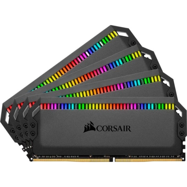 Corsair DDR4 32 GB 3600-CL18 - Quad-Kit - Dominator Platinum RGB Black