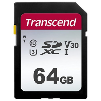 Transcend 300S - 64 GB, memory card (black, UHS-I U3, Class 10, V30)