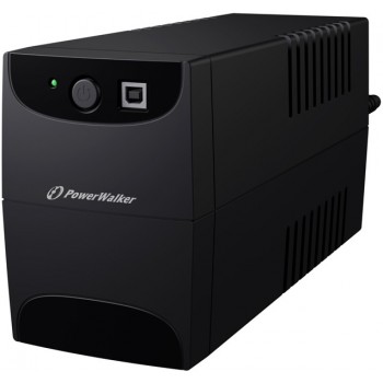 UPS POWER WALKER LINE-INTERACTIVE 650VA 2X SCHUKO OUT, RJ11 IN/OUT, USB