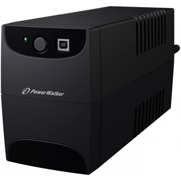 UPS POWER WALKER LINE-INTERACTIVE 650VA 2X SCHUKO OUT, RJ11 IN/OUT, USB UPS POWER WALKER LINE-INTERACTIVE 650VA 2X SCHUKO OUT, RJ11 IN/OUT, USB