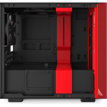NZXT H210, tower case (black / red, manufacturer name designation)