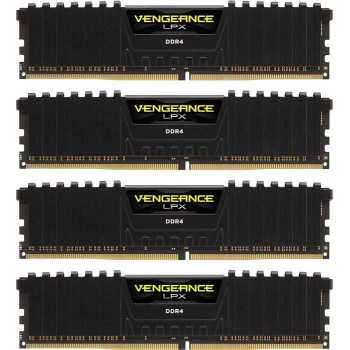 Corsair DDR4 - 128 GB -2666 - CL - 16 - Quad Kit, RAM - Vengeance LPX ( CMK128GX4M4A2666C16)