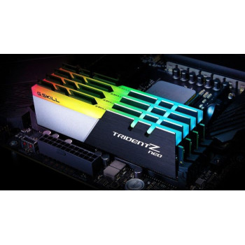 G.Skill DDR4 - 16 GB -3200 - CL - 14 - Dual Kit, RAM, Trident Z Neo (F4-3200C14D-16GTZN)