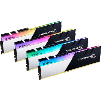 G.Skill DDR4 - 32 GB -3600 - CL - 18 - Quad Kit, RAM, Trident Z Neo (F4-3600C18Q-32GTZN)