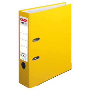 Herlitz Folder Protect yellow 8cm A4