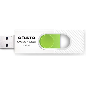 ADATA UV320 32GB, USB stick (white / green, USB-A 3.2 (5 Gbit / s))