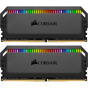 Corsair DDR4 - 16 GB - 4000 - CL - 19 - Dual Kit - Dominator Platinum RGB - RAM (black, CMT16GX4M2K4000C19)