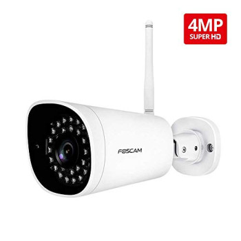 Foscam G4P, network camera (white, wireless, 2K resolution)