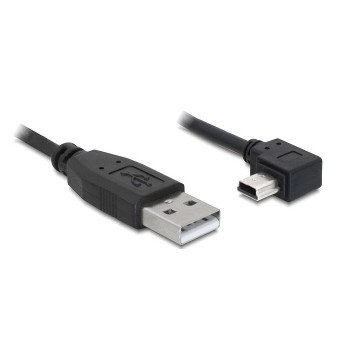 Kabel USB A(M) - Mini USB BM5P(M) kątowy 2m
