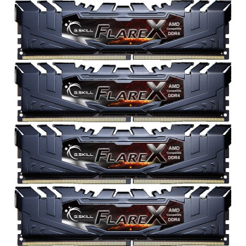 G.Skill DDR4 - 64 GB -3200 - CL - 14 - Quad-Kit, flare X (F4-3200C14Q-64GFX)