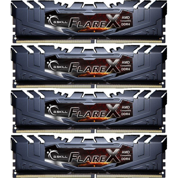 G.Skill DDR4 - 64 GB -3200 - CL - 14 - Quad-Kit, flare X (F4-3200C14Q-64GFX) G.Skill DDR4 - 64 GB -3200 - CL - 14 - Quad-Kit, flare X (F4-3200C14Q-64GFX)