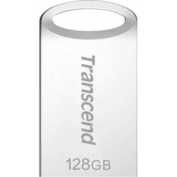 Transcend JetFlash 710S 128GB, USB stick (silver, USB-A 3.2 (5 Gbit / s))