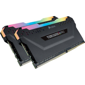 Corsair DDR4 - 32 GB -3600 - CL - 18 - Dual Kit, Vengeance RGB PRO (black, CMW32GX4M2Z3600C18)