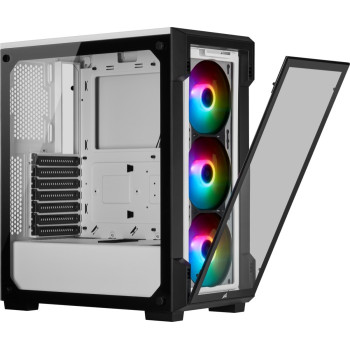 Corsair iCue 220T RGB white ATX - Front Glass Edition