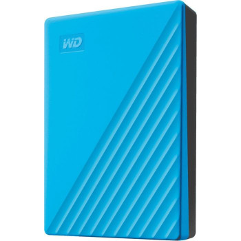 WD My Passport 4 TB, hard disk (blue, Micro USB 3.2 B gene 1)