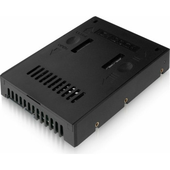 Icy Dock EZConvert MB882SP-1S-2B, mounting frame (black, 2.5 "to 3.5" SATA / SAS SSD / HDD converter)