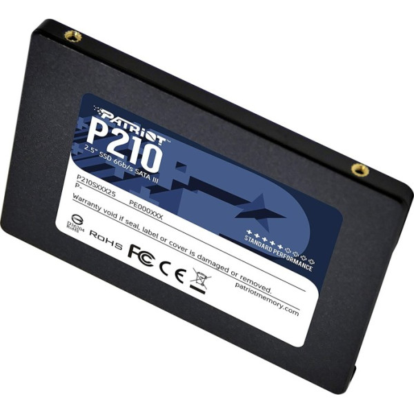 Patriot P210 512 GB, SSD (black, SATA 6Gb / s, 2.5 ")