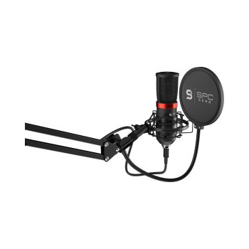 SPC Gear SM950 Streaming USB Microphone, Microphone (black)