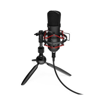 SPC Gear SM900T Streaming USB Microphone, Microphone (black)