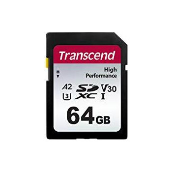 Transcend 330S 64 GB SDXC, memory card (UHS-I (U3), V30, A2)